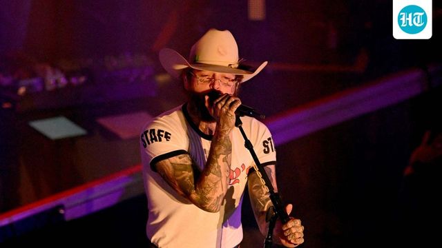 Post Malone’s full halftime show at Chiefs vs Cowboys Thanksgiving game - Watch