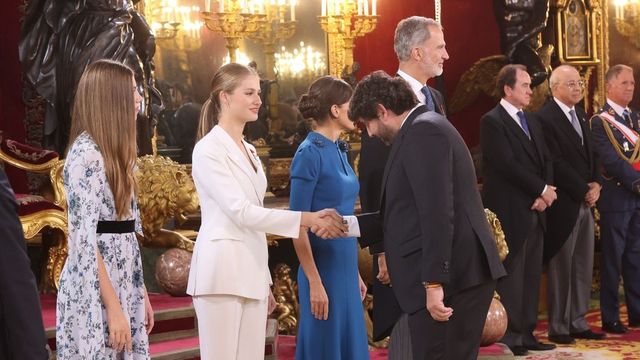 López Miras anuncia la concesión de la Medalla de Oro de la Región de Murcia a la Princesa Leonor
