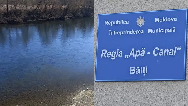 Unele cartiere din Bălți au rămas fără apă la robinet din cauza poluării de pe Nistru