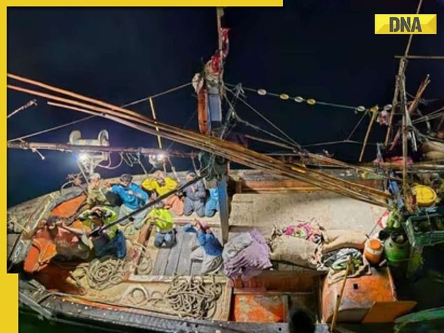 Coast Guard seizes Pakistani boat with nine crew members for illegally entering Indian waters