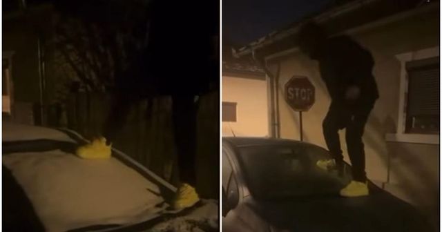 Mașini vandalizate în Drobeta-Turnu Severin de un adolescent de 16 ani care a acceptat o provocare pe TikTok