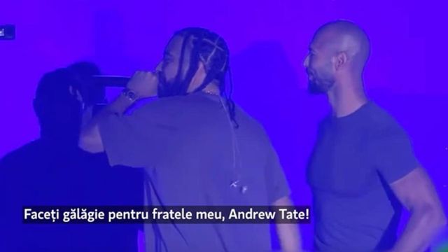 Reacția organizatorilor Beach, please! după ce Andrew Tate a urcat pe scenă, la Costinești, la invitația rapperului French Montana