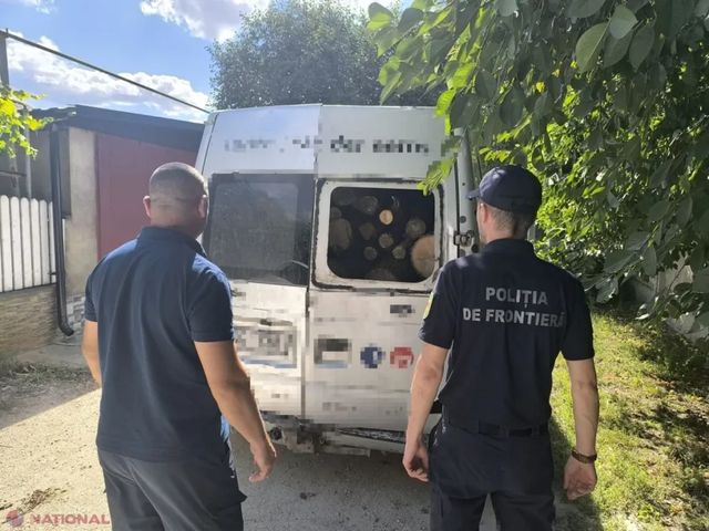 Transport cu aproape 4 metri cubi de lemn fără acte, depistat la Ungheni