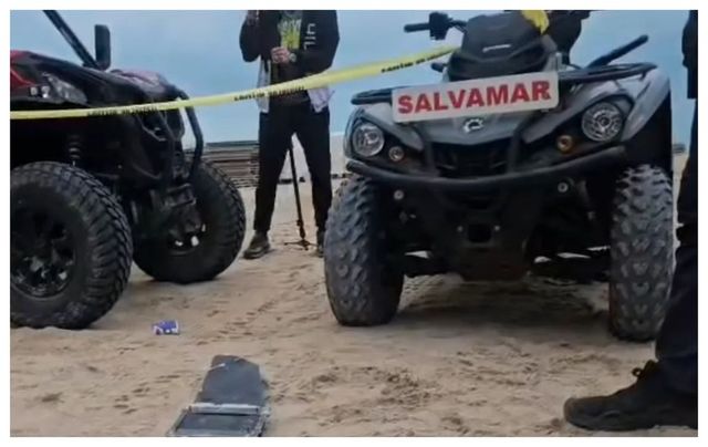 Un fragment de dronă a fost găsit pe plaja din Eforie Nord