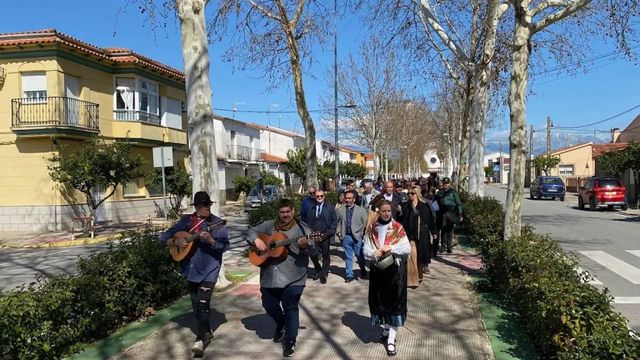 Fiestas en el barrio Virgen de Guadalupe