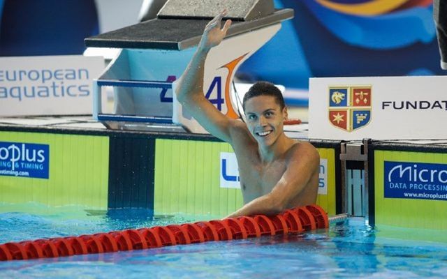 Înotătorul român David Popovici, record mondial și medalie de aur în proba de 100 de metri liber la Campionatul European de natație