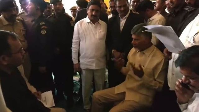 TDP chief Chandrababu Naidu arrested in corruption case