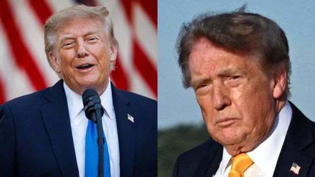 Trump dice addio al biondo platino: ora i capelli sono castani