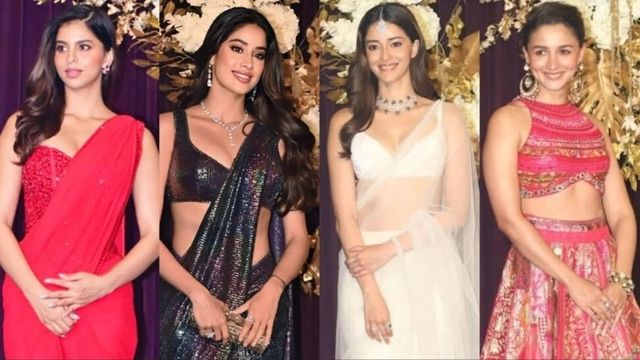 Alia Bhatt, Janhvi Kapoor And Others At Manish Malhotra's Diwali Party