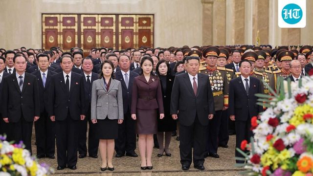 North Korea leader Kim Jong Un’s daughter Ju Ae makes public visit to state mausoleum