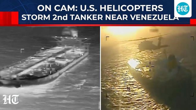 US seizes second oil tanker off Venezuelan coast as naval blockade expands