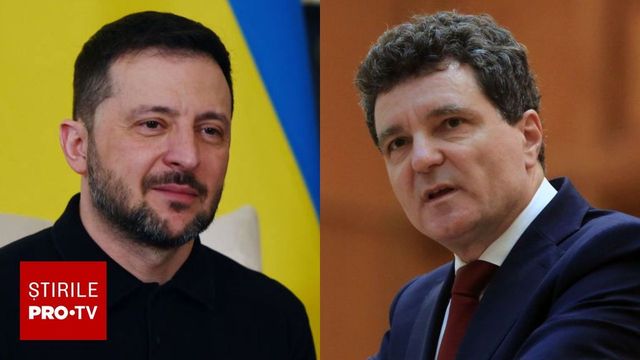 Volodimir Zelenski va veni joi în România