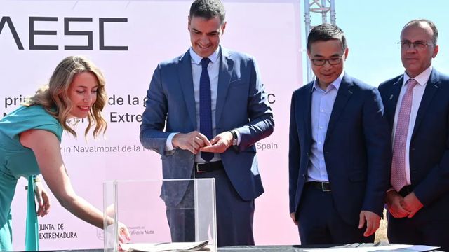 La fábrica de Envision en Cáceres ya está en construcción