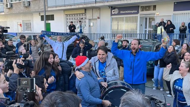 Un club deportivo de San Blas, el único pellizco del Gordo en Madrid