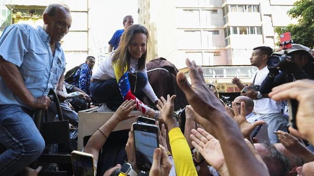 Arrestata la leader dell'opposizione venezuelana Machado