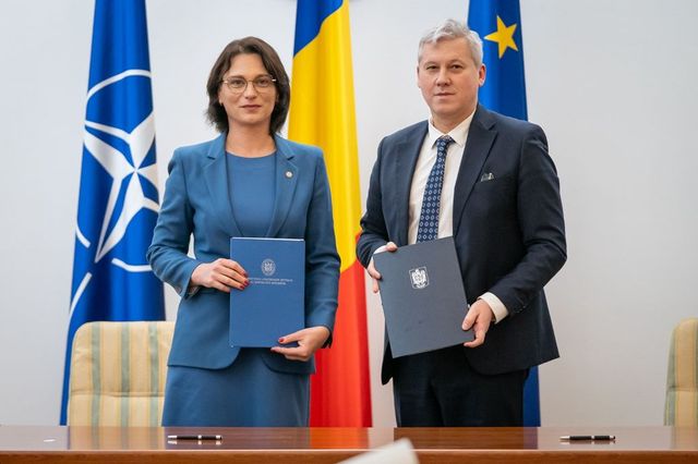 Moldova și România au semnat acordul pentru control coordonat la punctul feroviar Cantemir–Fălciu