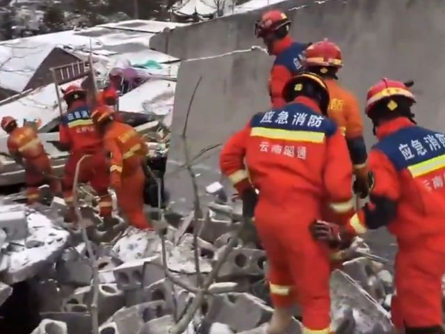 China Landslide Leaves Over 40 Buried, Rescue Ops On In Yunnan