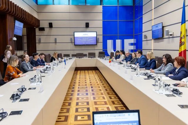 Bulevardul Europei la Bălți, discutat de Elena Grițco și comisarul european Marta Kos