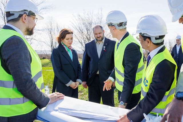 În sudul Republicii Moldova are loc inaugurarea oficială a lucrărilor de construcție a liniei electrice aeriene Vulcănești-Chișinău
