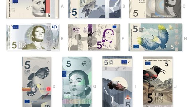 El BCE revela sus propuestas para los nuevos diseños de los billetes de euro