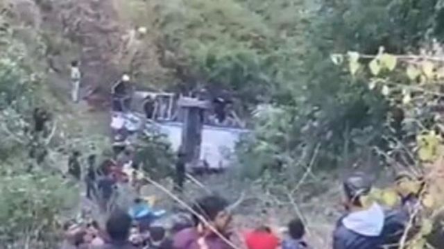 At least four dead, 24 injured as bus falls into gorge in Uttarakhand