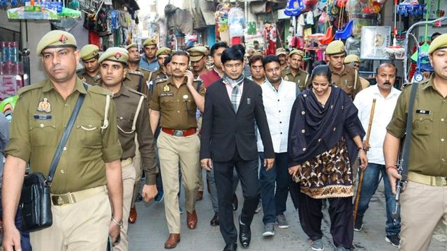 Judicial Panel Members Visit Sambhal, Inspect Areas Where Violence Broke Out