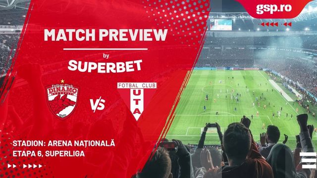 Match Preview Dinamo - UTA Arad » Etapa 6 din Superliga
