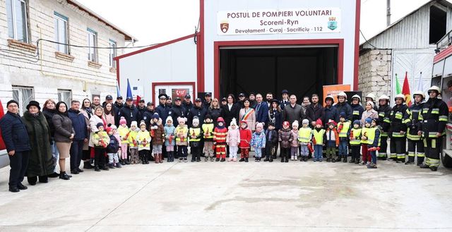 Nou post de pompieri voluntari la Scoreni