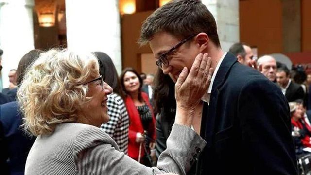 Manuela Carmena, sobre Errejón: «Nunca pude pensar ni oí nada relativo a ese comportamiento»