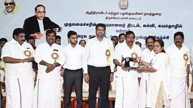 Welfare assistances disbursed to commemorate death anniversary of Ambedkar