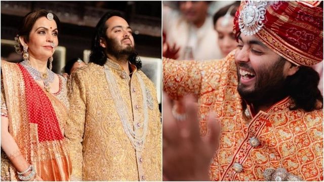 Nita Ambani designed Anant Ambani’s giant wedding sarpech using rare solitaires from personal collection. Details