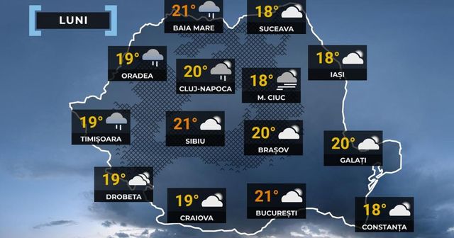 Prognoza meteo pentru luni, 3 noiembrie 2025 – Vremea continuă să rămână mai caldă în România