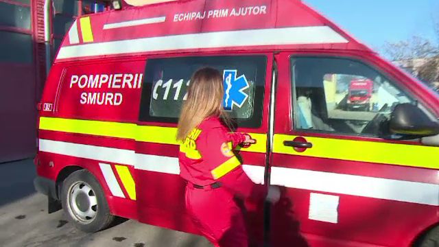 Planul roșu activat în județul Sibiu, după un accident între un autocar și un autoturism, pe A1