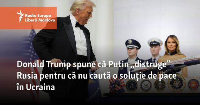 Trump îl amenință pe Putin că „va distruge” Rusia, dacă nu va accepta un acord de pace în Ucraina