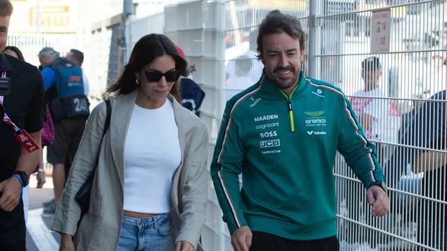 Fernando Alonso da la bienvenida a su primer hijo