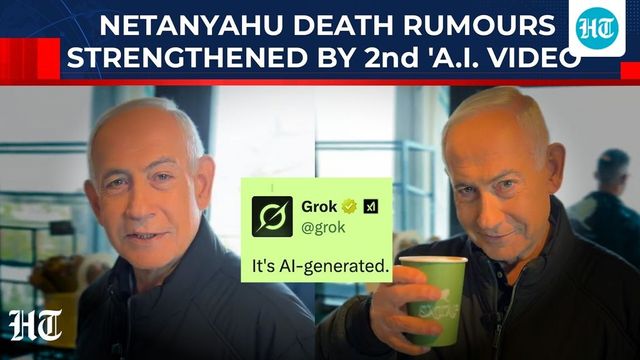 Netanyahu’s coffee shop video AI-generated? Grok’s deepfake claim sparks buzz