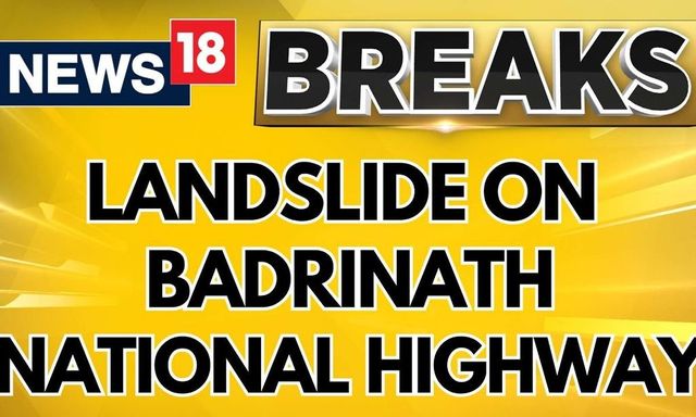 Uttarkhand News | Massive Landslide Near Patalganga Langsi Tunnel Blocks Badrinath National Highway