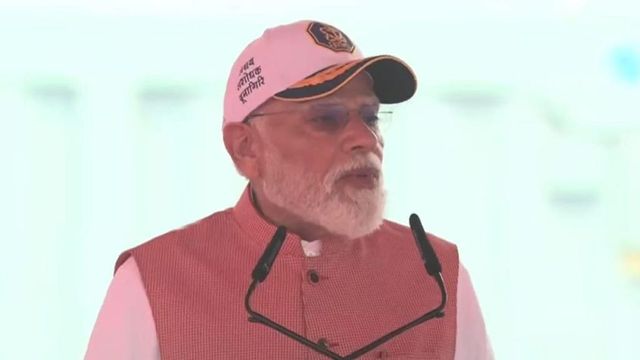 PM Modi commissions 3 indigenously built and designed naval ships in Kolkata