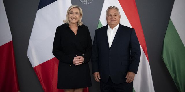 Marine Le Pennel találkozott Orbán Viktor