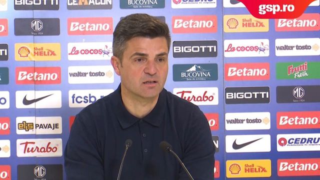 FCSB vs Metaloglobus 0-0 » Conferință de presă Florin Bratu