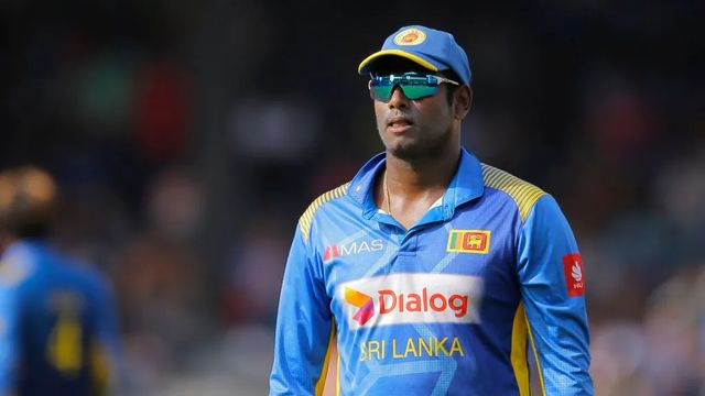 Angelo Mathews becomes first to be 'timed out' in international cricket