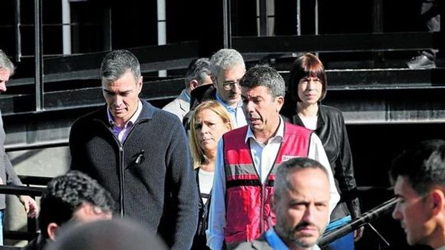 Políticos señalados por la DANA en Valencia