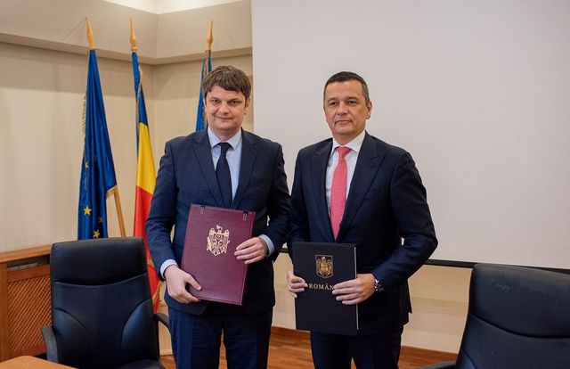 Două Memorandumuri moldo-române pentru dezvoltarea transporturilor au fost semnate la București