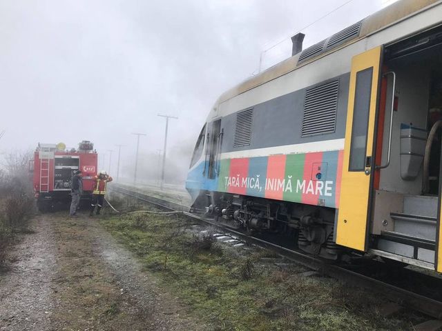 Из поезда Кишинев —Яссы из-за дыма эвакуировали 50 пассажиров