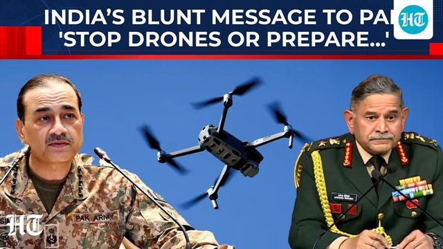 Pak told to rein in drones: Army chief on intrusions