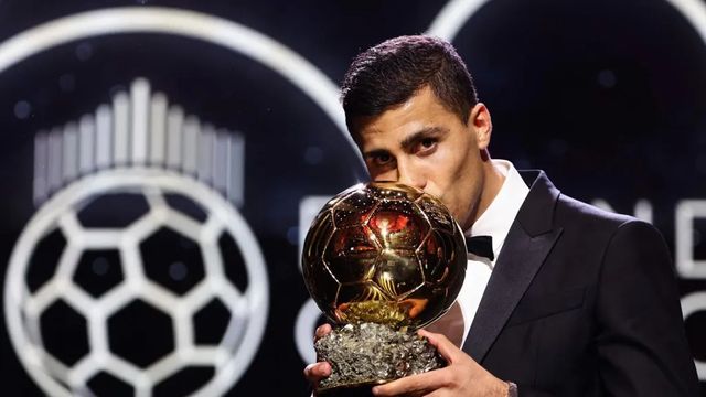 Rodri ganó a Vinicius el Balón de Oro por solo 41 puntos