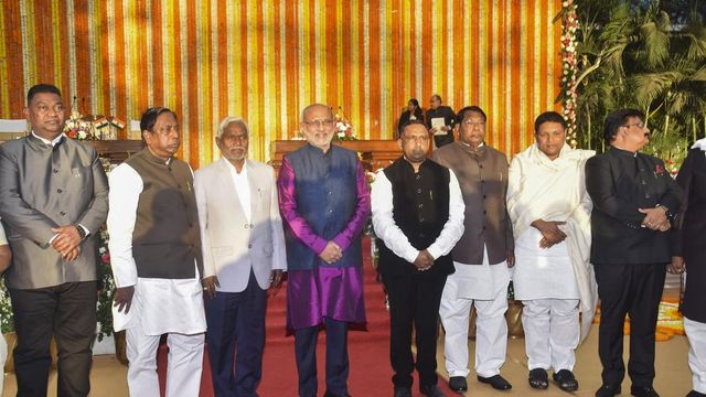 Cabinet Ministers in Champai Soren government assume office
