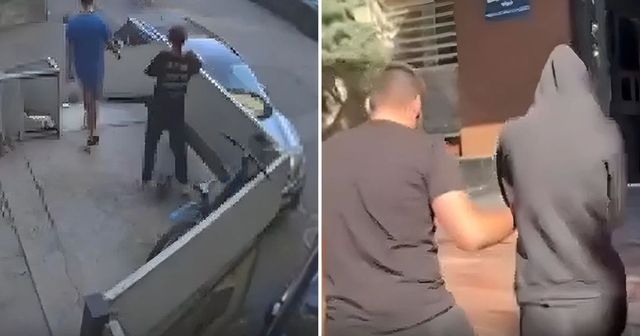 A furat în plină zi o trotinetă de la intrarea unui bloc locativ din Chișinău: Femeia suspectă ar putea sta patru ani după gratii