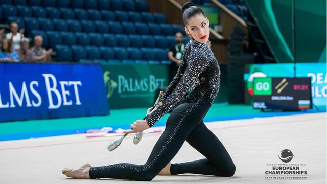 Втори златен медал за България от Европейското първенство по художествена гимнастика