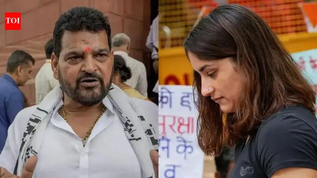 Vinesh Phogat says she is among 6 female wrestlers harassed by Brij Bhushan